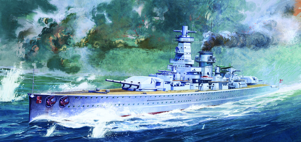 1/350 GERMAN POCKET BATTLESHIP ADMIRAL GRAF SPEE