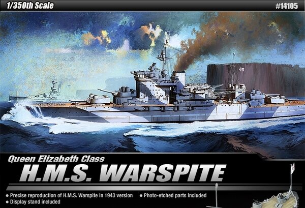 1/350 QUEEN ELIZABETH CLASS ″H.M.S.WARSPITE″