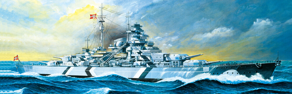 1/350 GERMAN BATTLESHIP BISMARCK