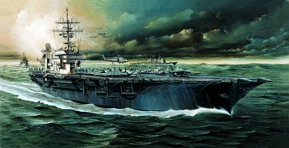 1/800 CV-63 U.S.S. KITTY HAWK