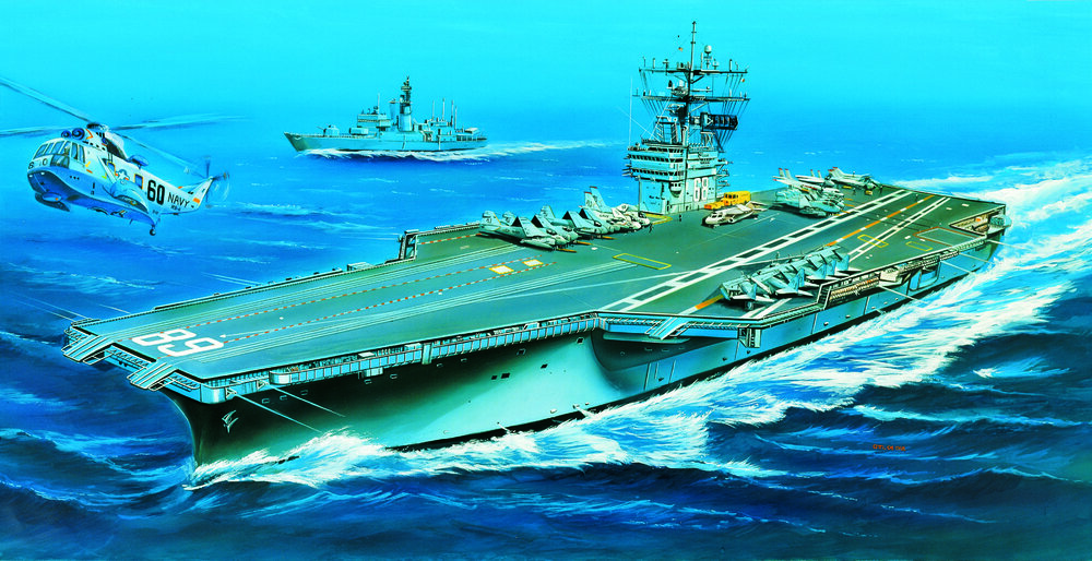 1/800 U.S.S. CVN-68 NIMITZ