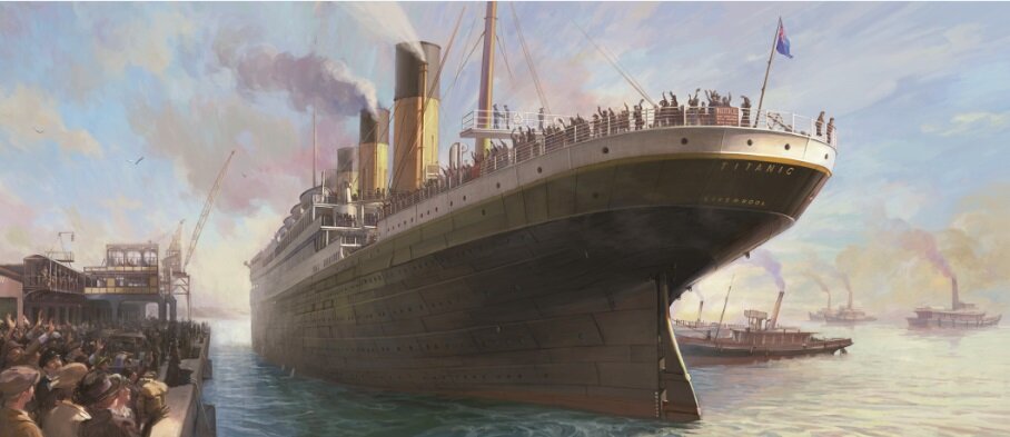 1/700 RMS TITANIC CENTENARY ANNIVERSARY MCP<