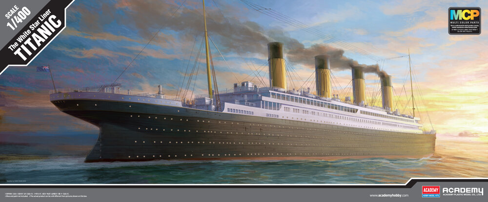 1/400 The White Star Liner TITANIC