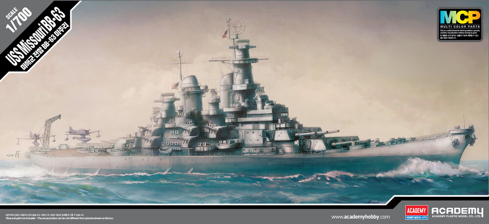 1/700 USS Missouri BB-63 MCP