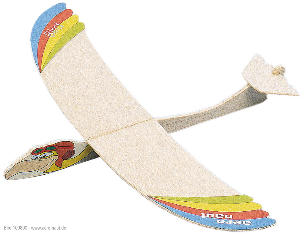 BIRD Balsa-Wurfgleiter