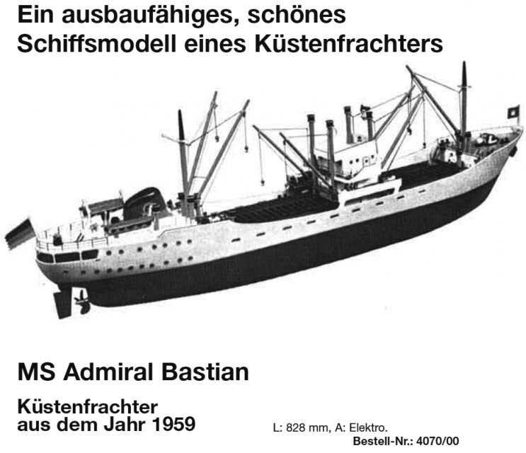 Bauplan ADM. BASTIAN