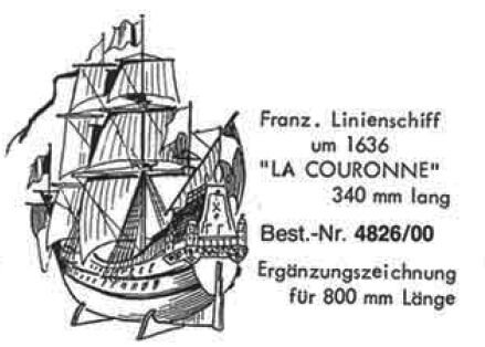 Bauplan LA COURONNE