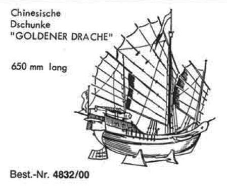 Bauplan GOLD. DRACHE