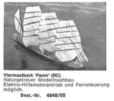 Bauplan PAMIR 1/100