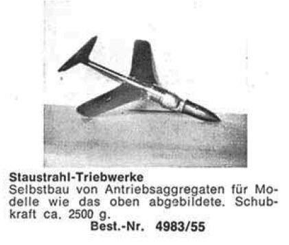 Bauplan Staustrahl-Triebw.