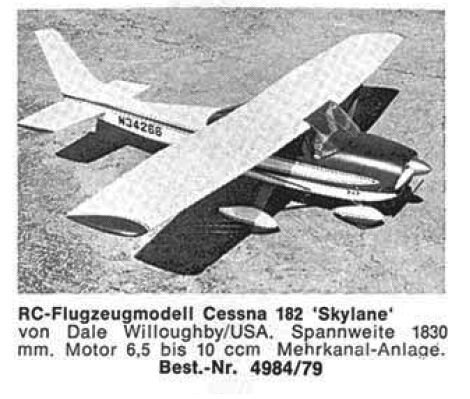 Bauplan CESSNA 182