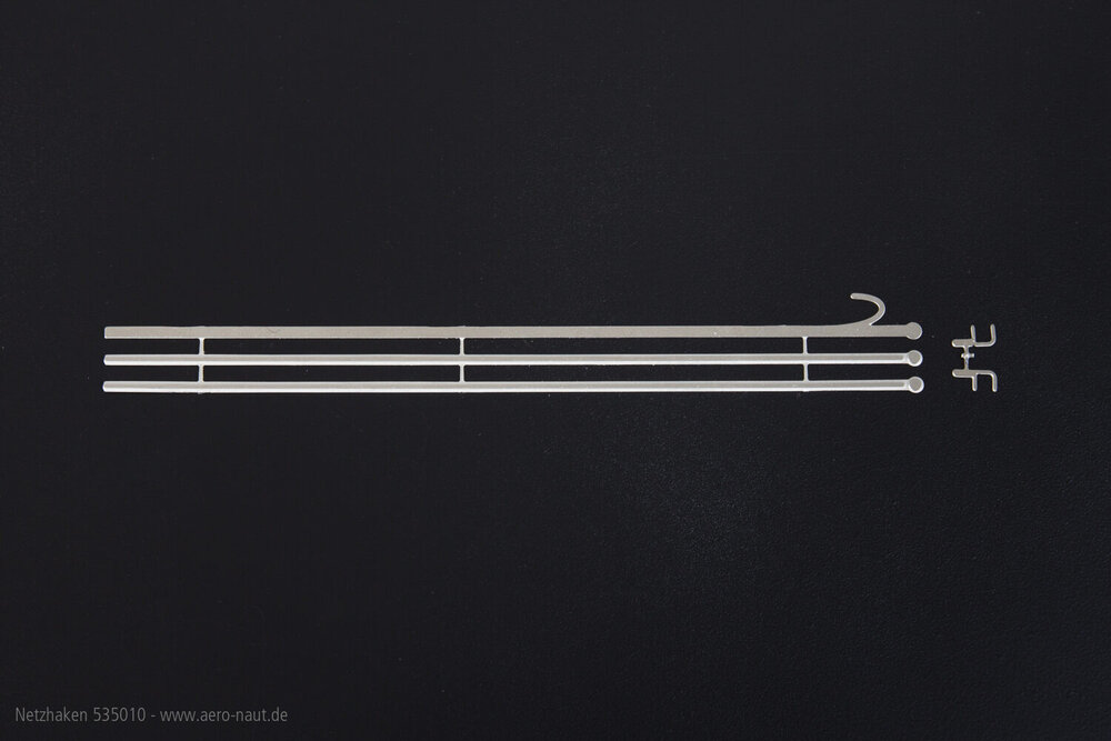 Netzhaken Neusilb.100mm