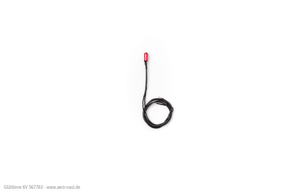 Glühbirne 6V rot
