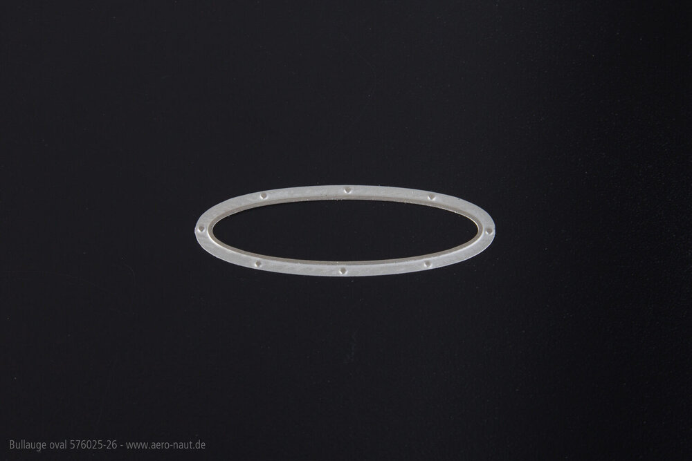Bullauge oval 29x 9mm