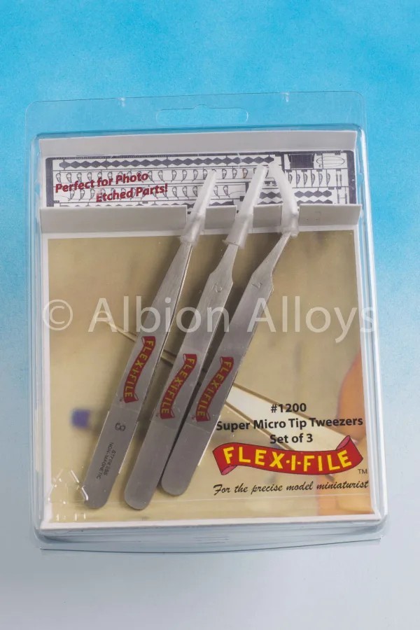 Super Micro Tip Tweezers - 3 Pack