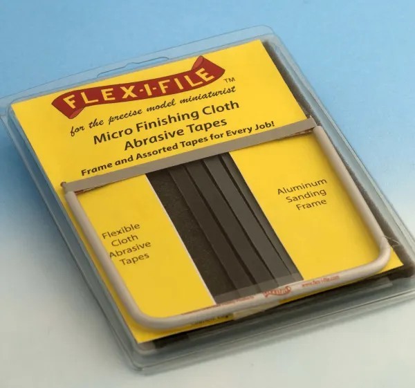 Flex-I-File Micro Finishing Cloth Abrasive Tapes Set