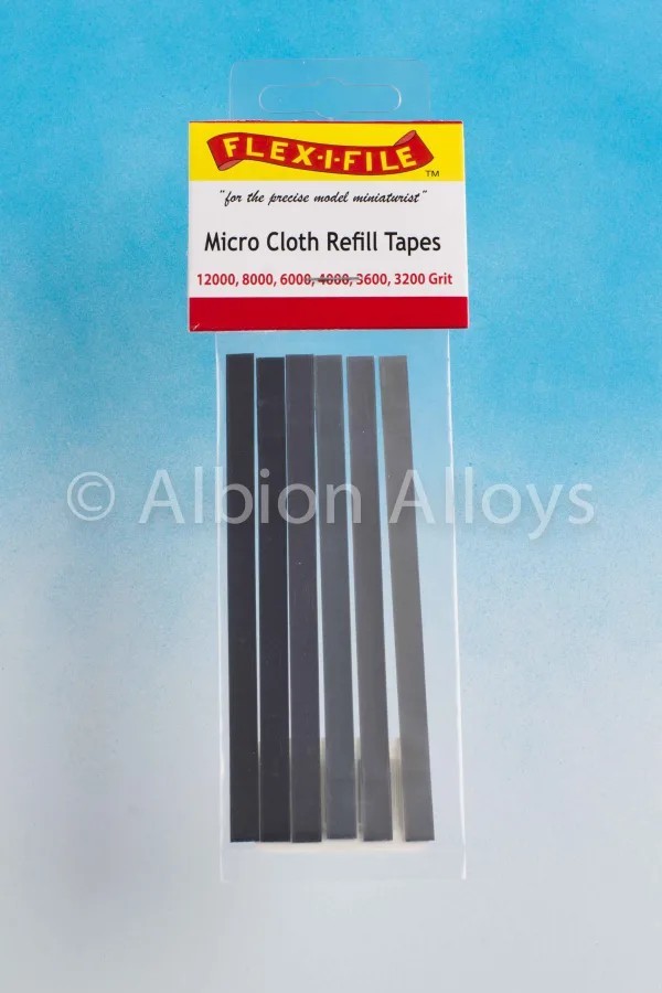 Flex-I-File Micro Cloth Refill Tape - Assorted Grits