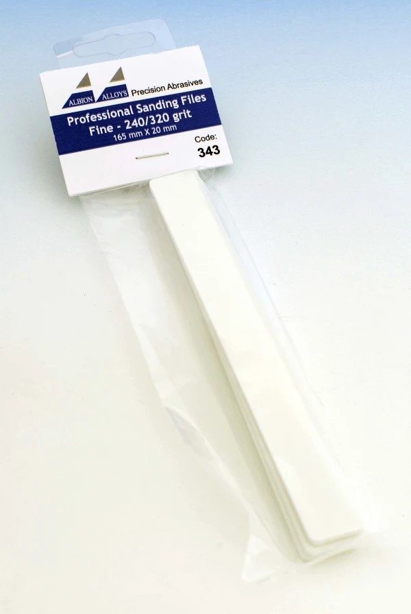 SANDING FILE 240/320WHITE