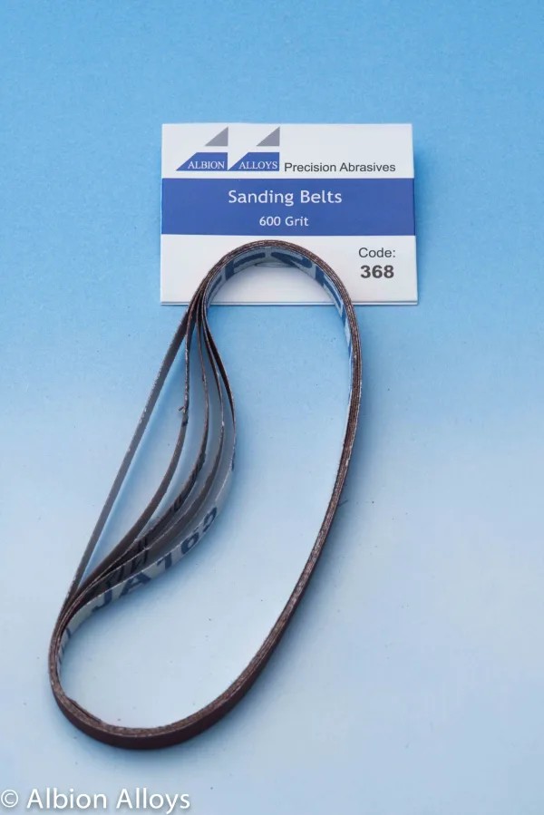 Sanding Stick Replacement Belts - 5 Belts of 600 grit