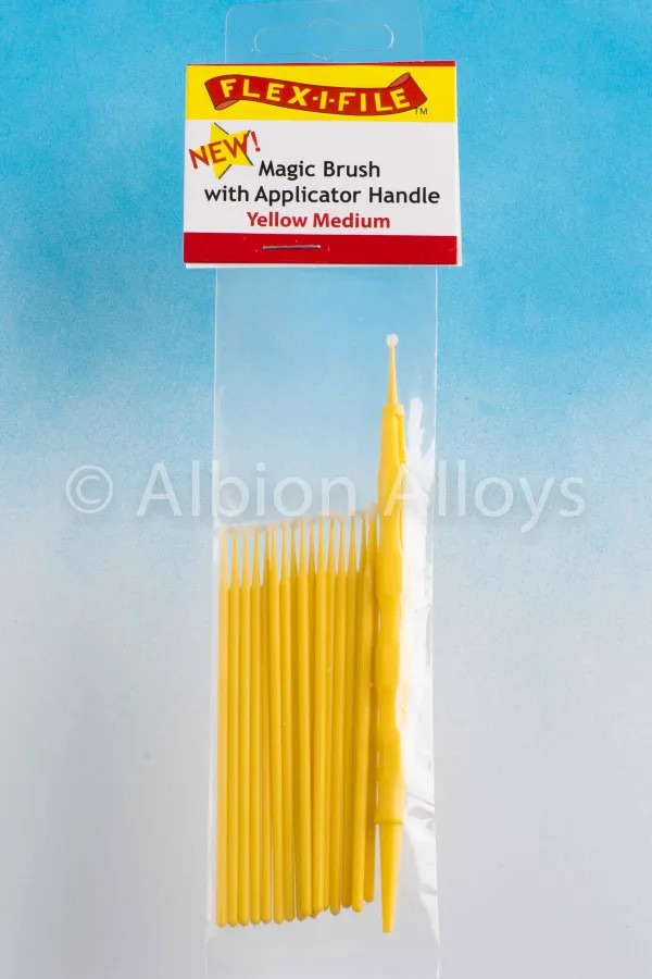 Magic Brush - Yellow Medium & Applicator Handle