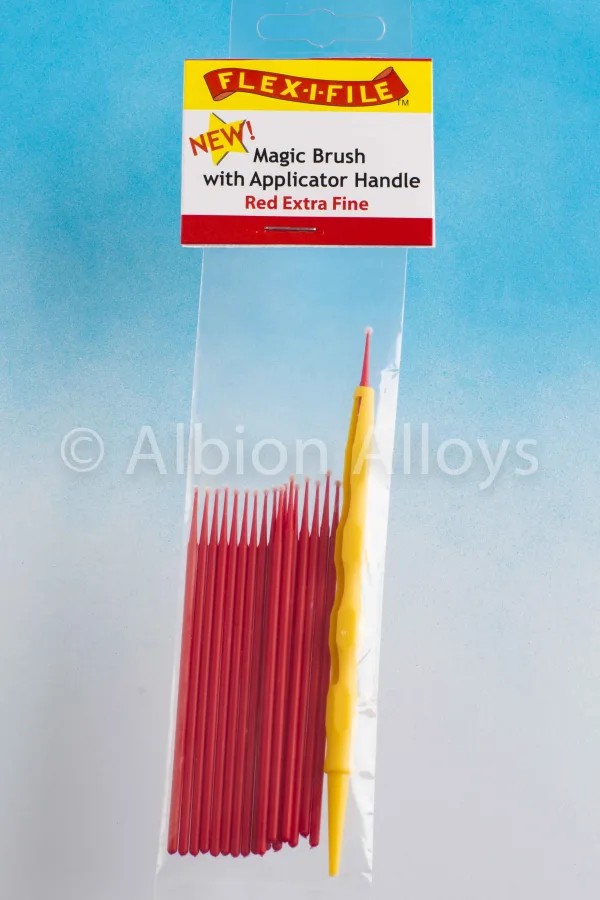Magic Brush - Red Extra Fine & Applicator Handle