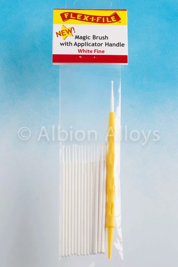 Magic Brush - White Fine & Applicator Handle