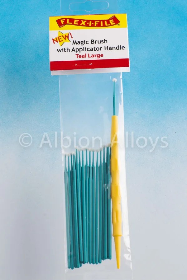 Magic Brush - Teal Large & Applicator Handle