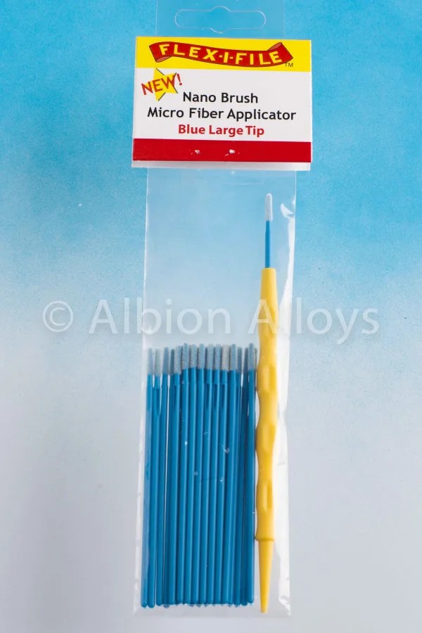 Nano Brush - Blue Large Tip & Applicator Handle