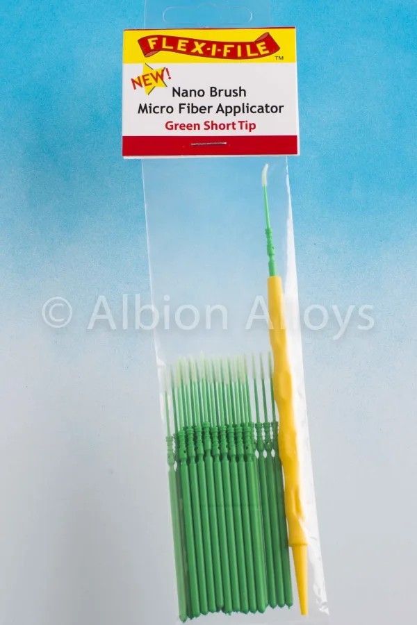 Nano Brush - Green Short Tip & Applicator Handle