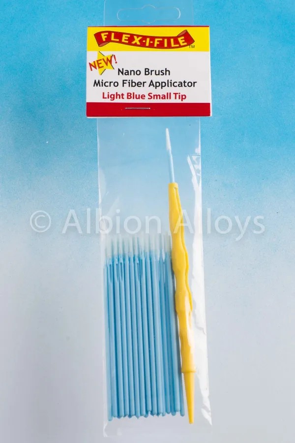 Nano Brush - Light Blue Small Tip & Applicator Handle