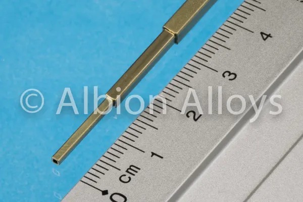 Slide Fit Square Brass Pack 1.6, 2.4, 3.2mm