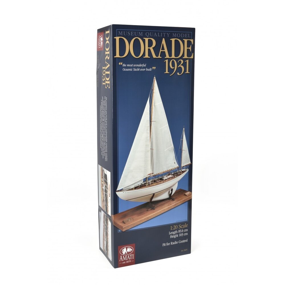 Yacht da regata Dorade 1:20 (scafo ABS)