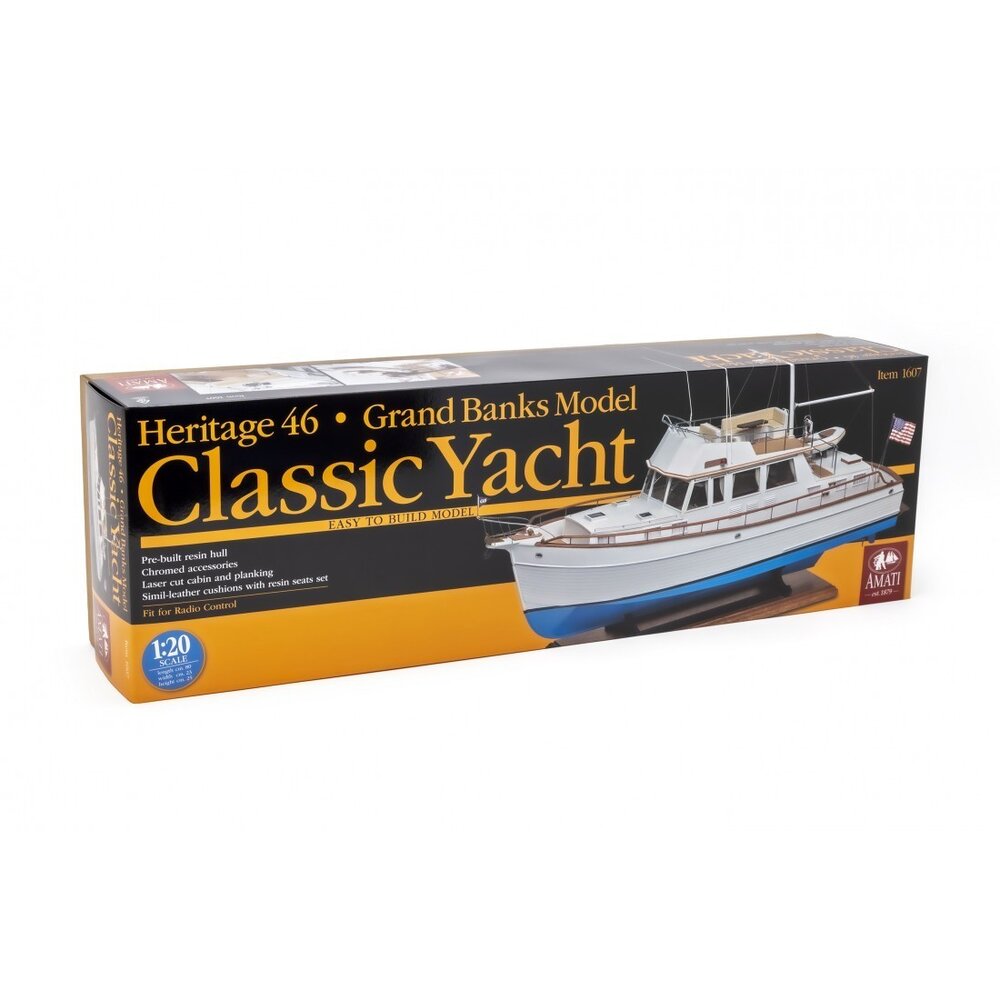 Yacht (tipo Grand Banks 46) 1:20