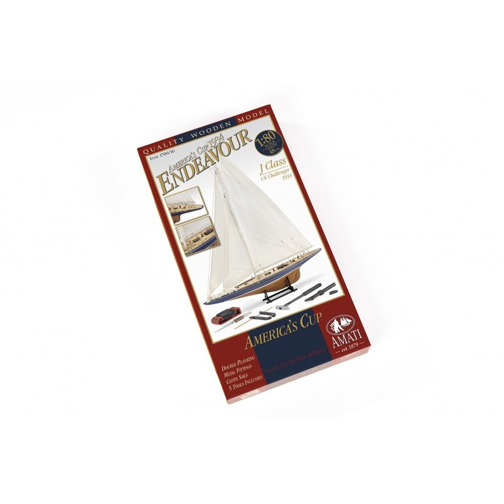 Endeavour legno con attrezzi 1:80