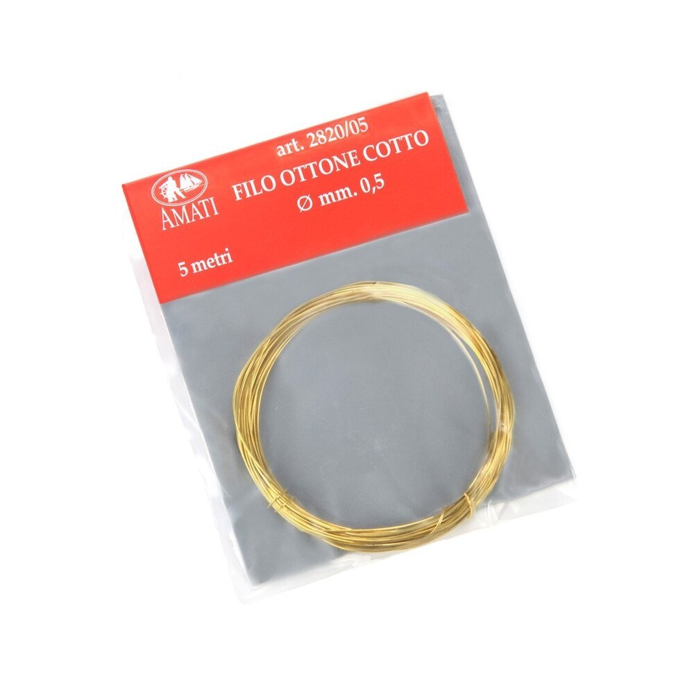 Ottone cotto mm. 0,5