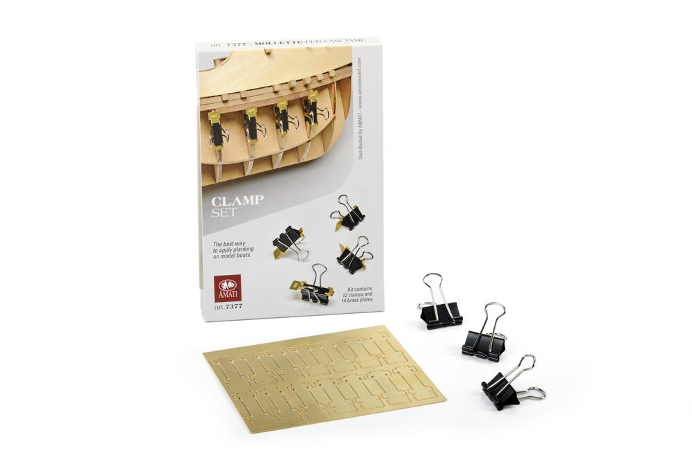 Clamp set - Mollette per fasciame
