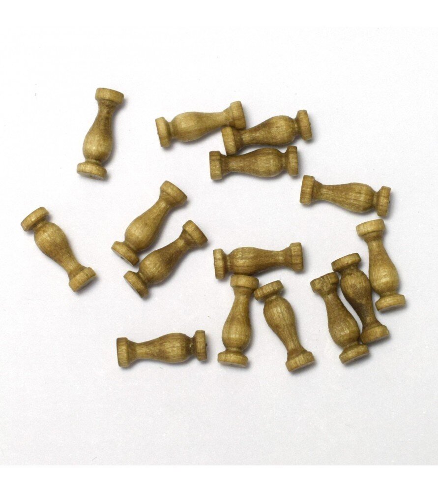 RELINGPALEN D.HOUT 10MM