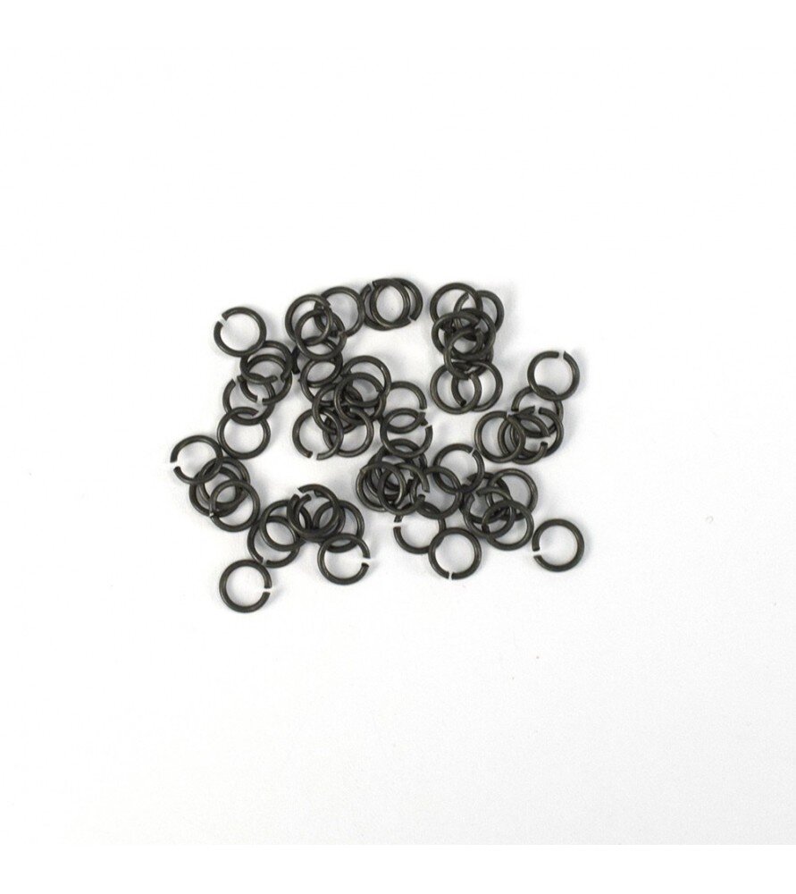 RINGETJES ZWART 4MM