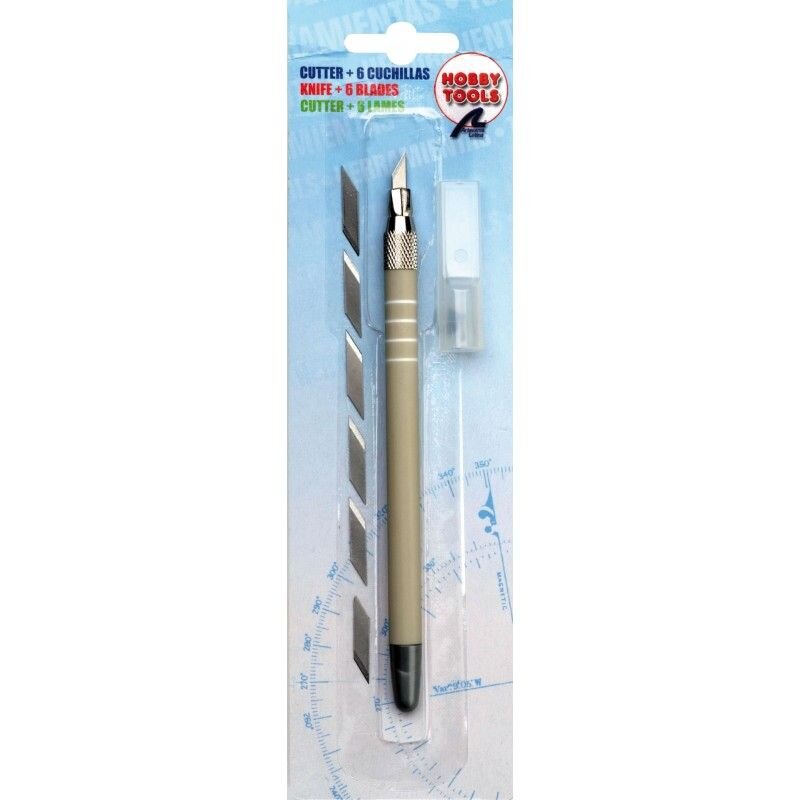 SOFT CRAFT KNIFE SET (CUTTER + 6 BLADES)