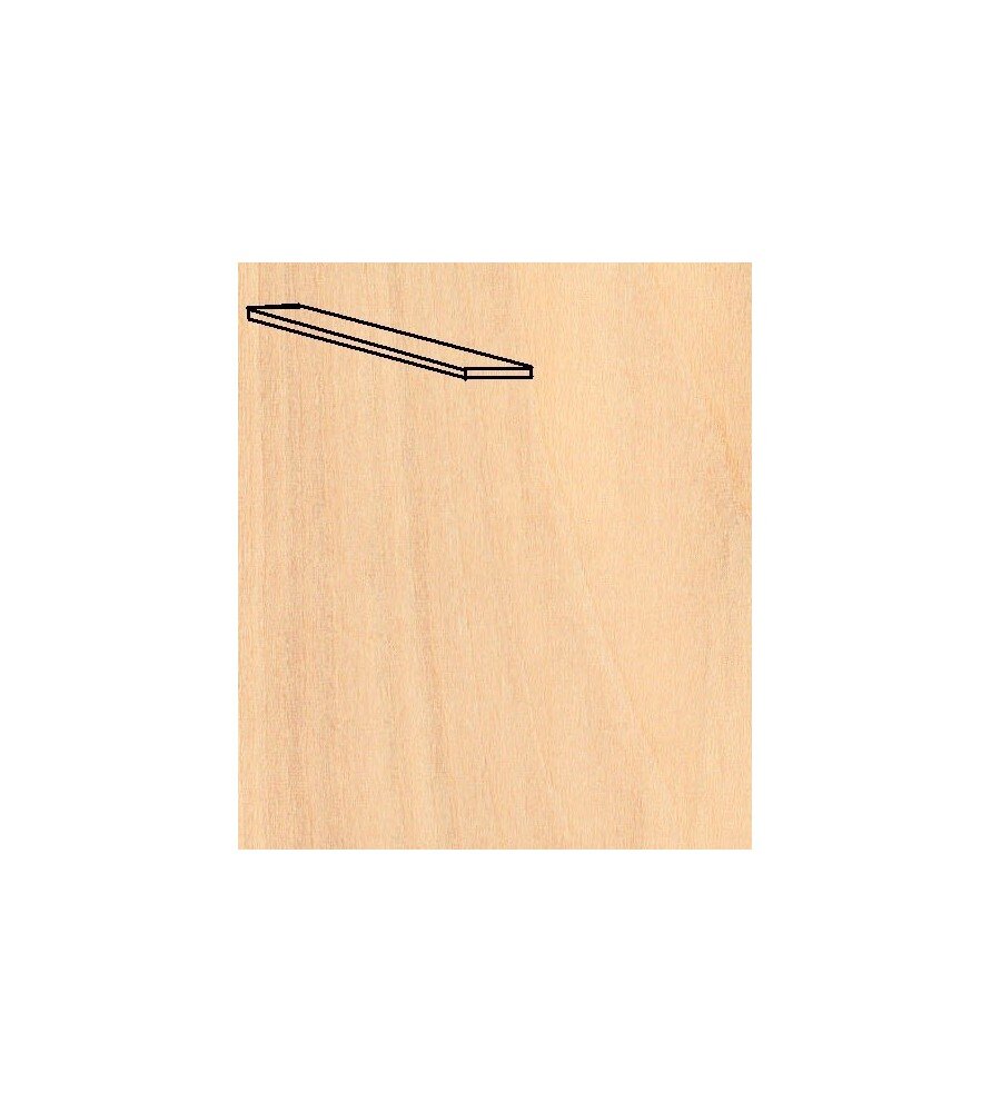 BASSWOOD LINING SHEET 0,6x6 20 U