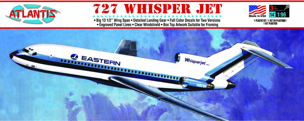 Boeing 727 Whisper Jet Airliner