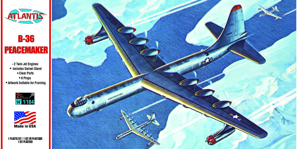 B-36 Prop Jet Peacemaker with Swivel Stand