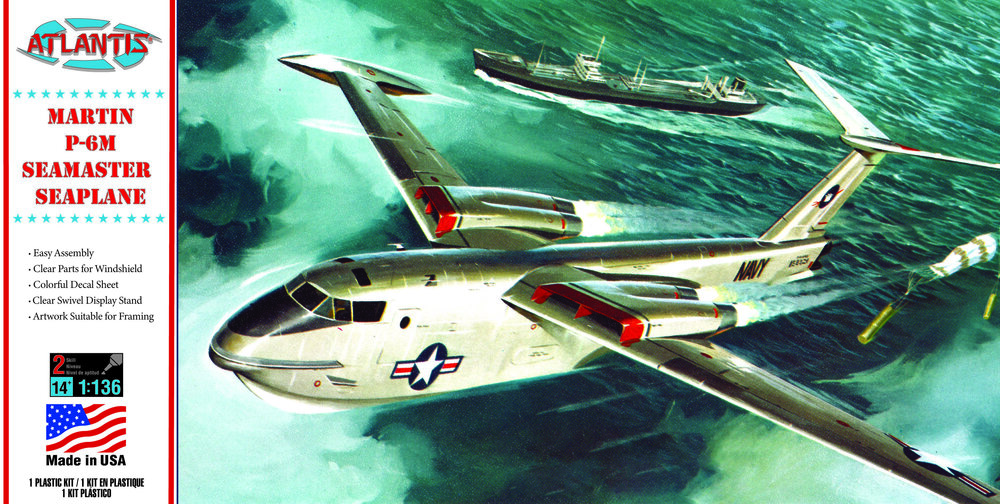 US Navy P6M Seamaster with Swivel Stand