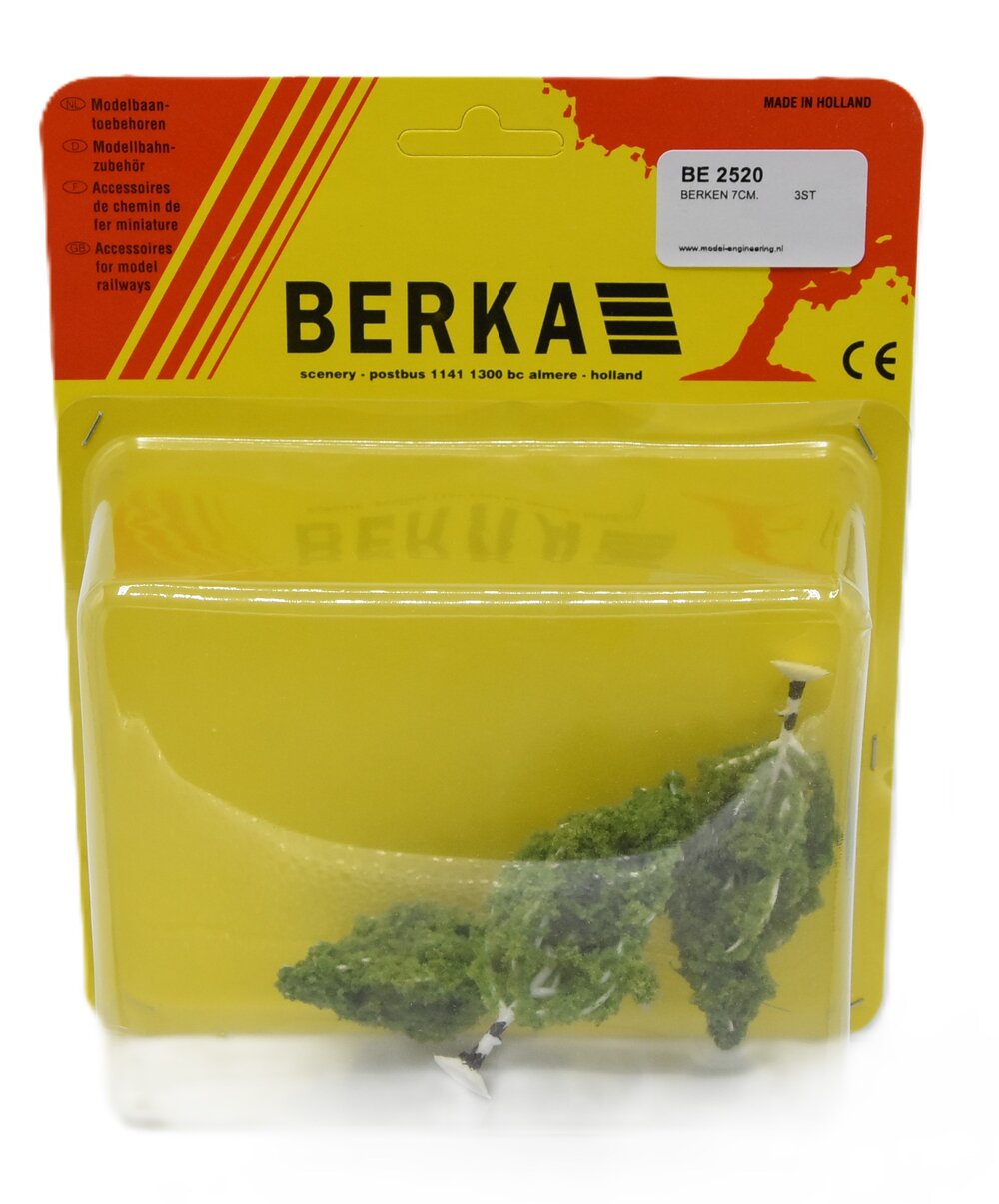 BERKEN 7CM. 3ST