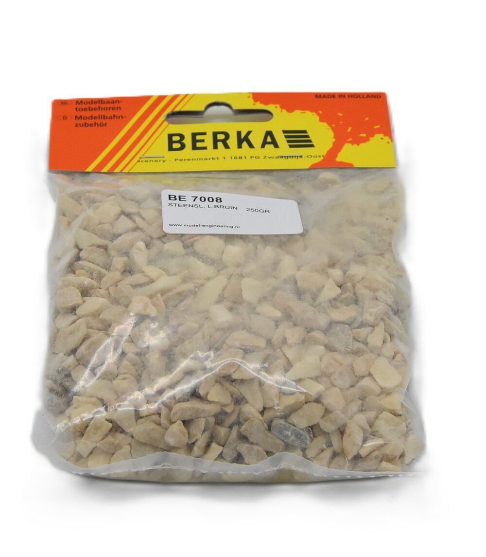 STEENSL. LICHTBRUIN 250GR