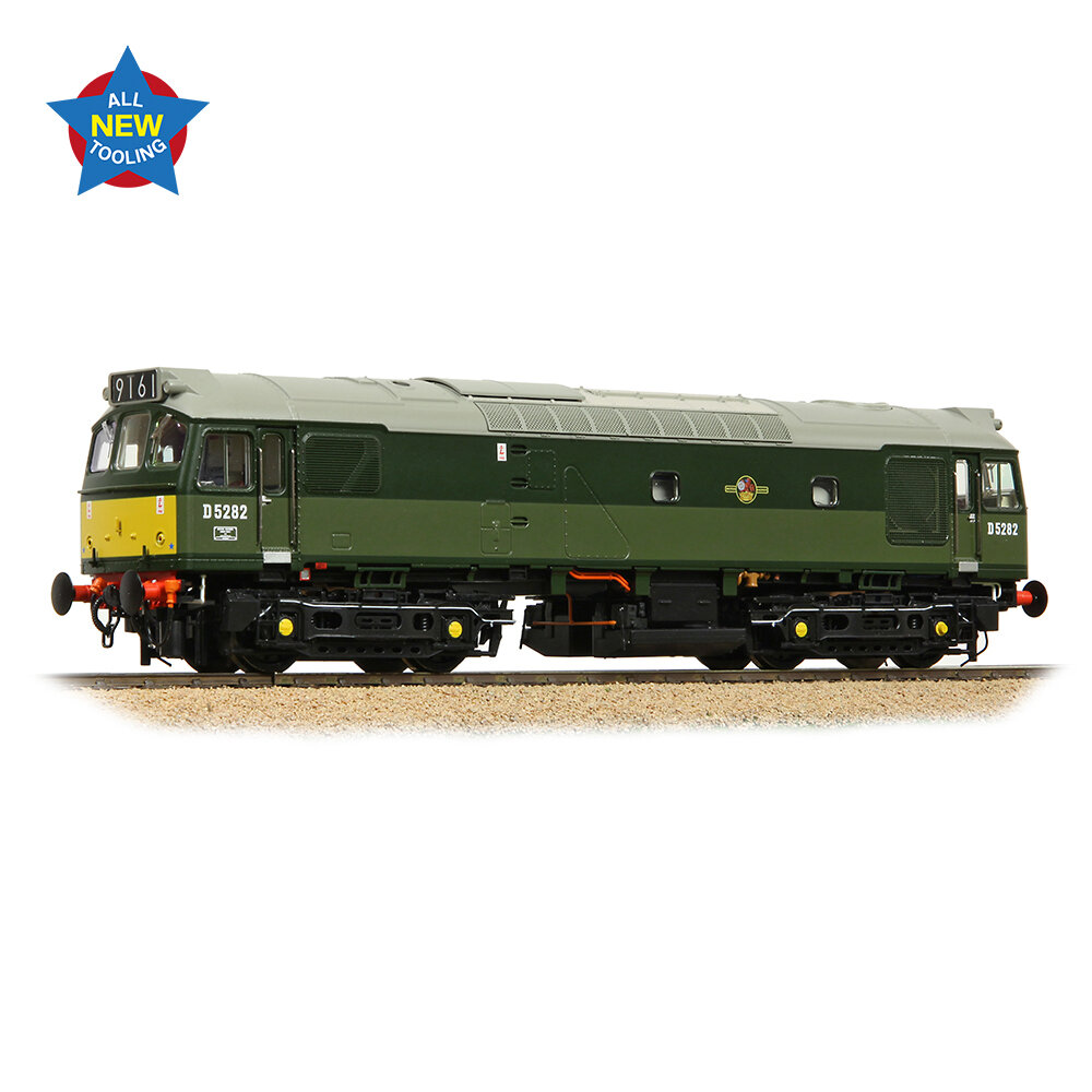 Class 25/2 D5282 BR Green Small Yellow Panel