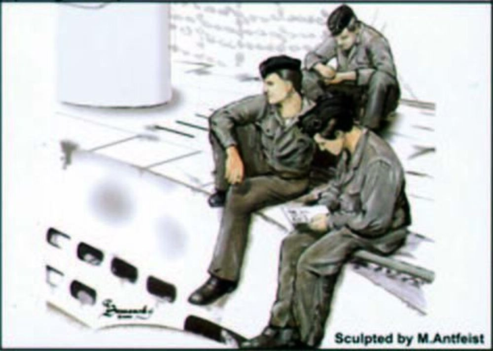 U-VII CREW AT REST I 1:72