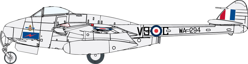Fighter-Bomber Vampire FB.5