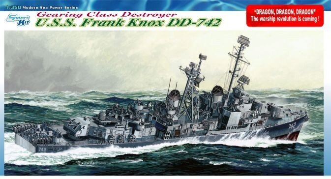 U.S.S FRANK KNOX DD-742 GEARING CLASS DESTROYER (SMART KIT)