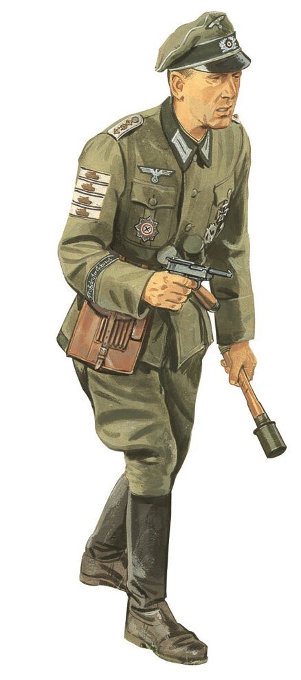 Hauptmann,Grobdeutscheland Division